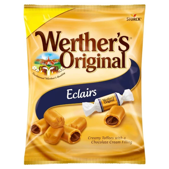 Werther's Original Çikolata Dolgulu Karemelli Şekerleme 100GR