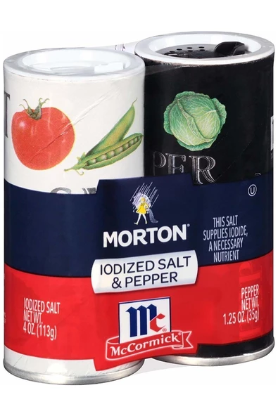 McCormick Morton Tuz ve Karabiber 113GR + 35GR