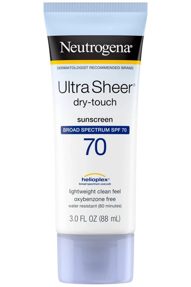 Neutrogena Ultra Sheer Dry-Touch SPF70 Güneş Koruyucu 88ML