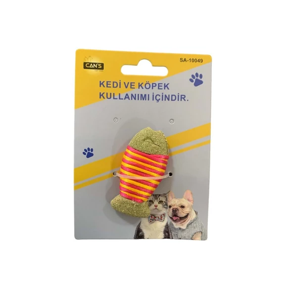 Catnip Balık Oyuncak 7 x 3.5 cm