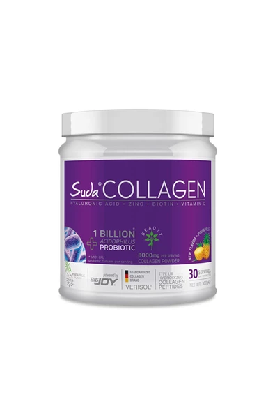 Suda Collagen Probiyotik Ananas Aromalı 300 gr