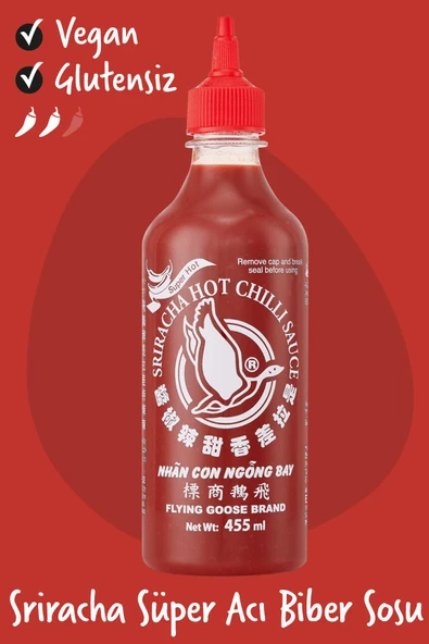 Flying Goose Sriracha Süper Acı Chilli Biberi Sosu 455ML