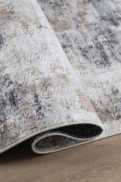 Olivia Vl Iskandinav Halı Premium Kalite Oturma Odası, Mutfak, Antre, Koridor Halısı 7001 Krem - Resim 2