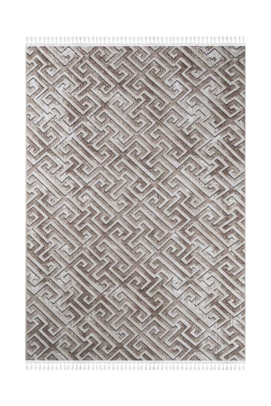 Olivia Vl Iskandinav Halı Premium Kalite Oturma Odası, Mutfak, Antre, Koridor Halısı 7008 Krem - 5