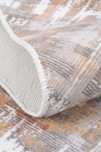 Letty Vl Makinada Yıkanabilir Kaymaz Tabanlı Kesme Rulo Halı Yolluk Kiremit - 2