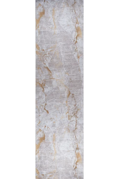 Bianca Vl Eco Dijital Baskı Makinada Yıkanabilir Kaymaz Taban Dekoratif Halı Bej-gold - 3