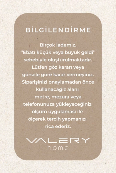 Vl Yıkanabilir Kaymaz Tabanlı Axel Kesme Rulo Halı Yolluk Yaprak Desenli - 4