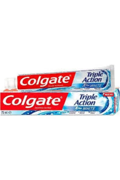 Colgate Triple Action 2x 75 Ml Beyazlık Paketi