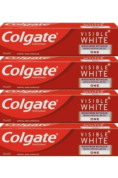 Colgate Visible White Maksimum Beyazlık 75mlx2adet