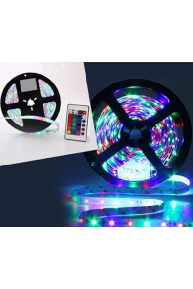 ALKILIÇ Kumandalı Rgb Şerit Led Işık 5 Metre - 3