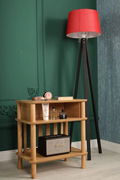 ÇMD ÇAKIR MOBİLYA DEKORASYON Bella Komodin: Minimalist Mdf Ve Ahşap Tasarımıyla Şıklık Ve Fonksiyonellik - 3