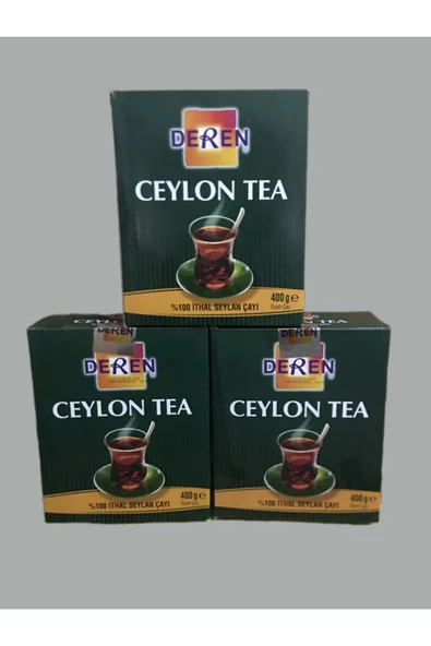 çaycup BOLTOPTAN MUHTEŞEM CEYLON ÇAY 400 GR X 3 PAKET