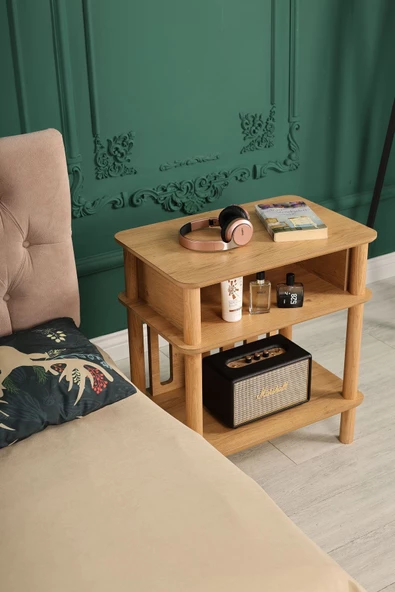 ÇMD ÇAKIR MOBİLYA DEKORASYON Bella Komodin: Minimalist Mdf Ve Ahşap Tasarımıyla Şıklık Ve Fonksiyonellik - 6