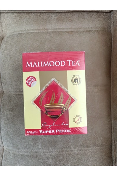 çaycup Mahmood Tea Super Pekoe Ithal Seylan Sri Lanka Ceylon Çayı 400 gr