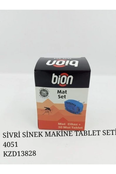 KOMODO Bion Sivri Sinek Kovucu Mat Set 30lu Tablet + Makına / 4051