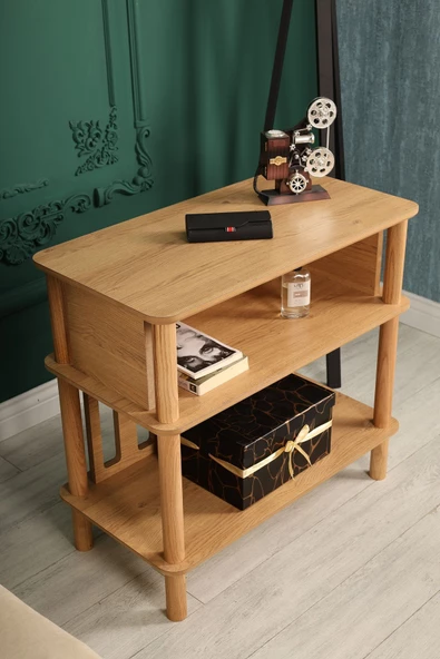 ÇMD ÇAKIR MOBİLYA DEKORASYON Forte Komodin: Minimalist Mdf Ve Ahşap Tasarım - 3