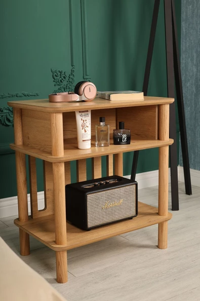 ÇMD ÇAKIR MOBİLYA DEKORASYON Bella Komodin: Minimalist Mdf Ve Ahşap Tasarımıyla Şıklık Ve Fonksiyonellik - 7