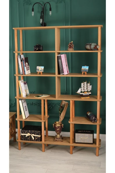 ÇMD ÇAKIR MOBİLYA Salvia Kitaplık: Minimalist Mdf Ve Ahşap Tasarım