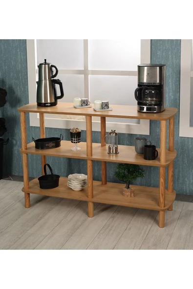 ÇMD ÇAKIR MOBİLYA Fiore Çok Amaçlı Dolap: Minimalist Mdf Ve Ahşap Tasarım - 4