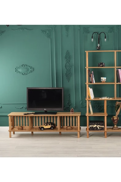 ÇMD ÇAKIR MOBİLYA Ontano Tv Ünitesi Minimalist Mdf Ahşap Tasarım - 5