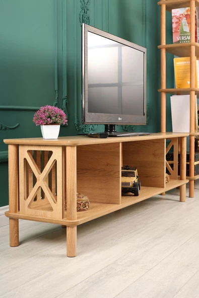 ÇMD ÇAKIR MOBİLYA Ontano Tv Ünitesi Minimalist Mdf Ahşap Tasarım - 4