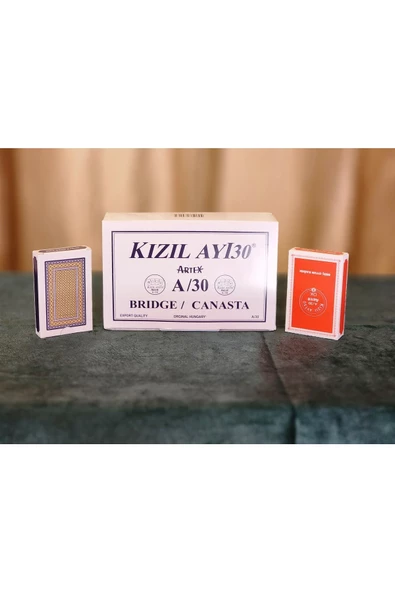 MAÇaccessory KIZILAY BRİÇ 52 OYUN KAĞIDI A30 12 Lİ DESTE