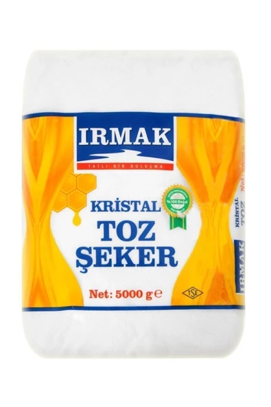 IRMAK ŞEKER Irmak Kristal Toz Şeker 5 Kg