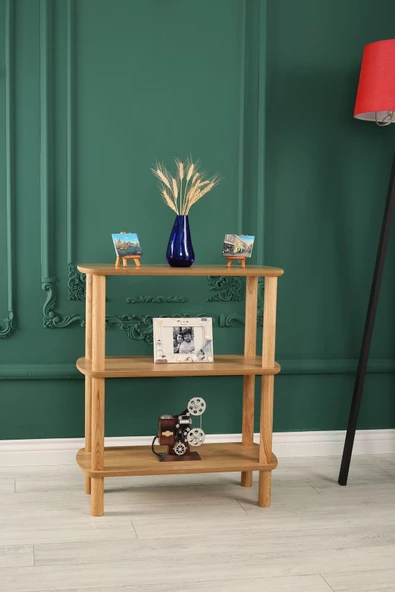 ÇMD ÇAKIR MOBİLYA Foglia Kitaplık: Minimalist Mdf Ve Ahşap Tasarım - 5
