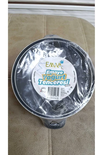 Emiva Home EMİVA HOME EMAYE YOĞURT TENCERESİ 22 CM