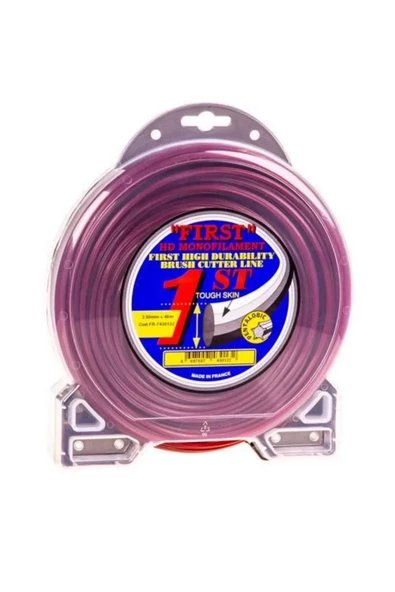 First Kırmızı 5 Köşe Misina 3.5mm 46m