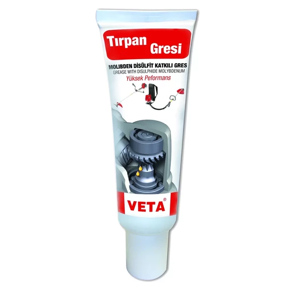 Veta Gres Yağ 150 ml Tırpan Motoru Spiral Mil Şaft Gres Yağı