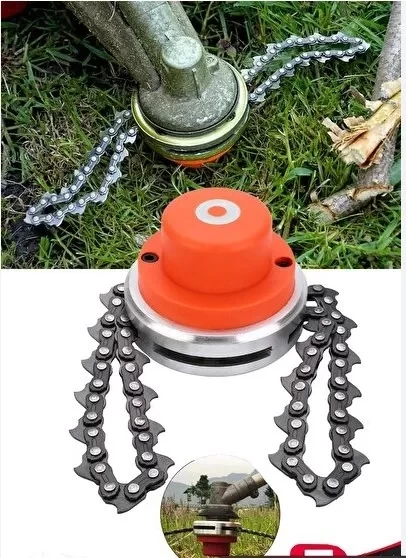 Zincirli Tırpan Başlığı Canavar Başlık Benzinli Tırpan Üniversal - 4