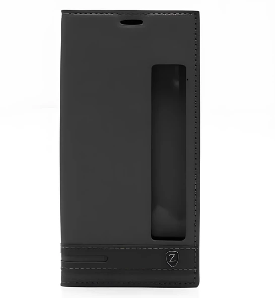 Huawei P10 Kılıf Pencereli Elite Kapaklı Kılıf - Resim 2