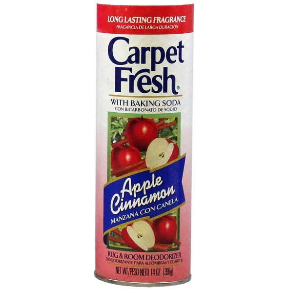 Carpet Fresh Apple Cinnamon Halı ve Oda Kokusu Toz 396GR