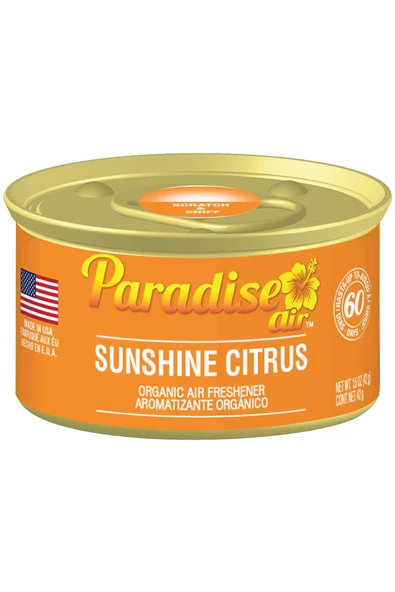 Paradise Air Sunshine Citrus Oda ve Araba Kokusu 42GR