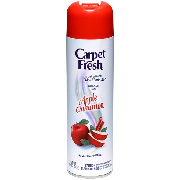 Carpet Fresh Apple Cinnamon Halı ve Oda Kokusu Köpük Sprey 297GR