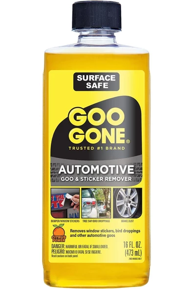 Goo Gone Otomobiller İçin Yapışkan ve Sticker Temizleyici 118ML