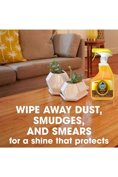 Pledge Portakal Canlandırıcı ve Nemlendirici Mobilya Yağı Sprey 473ML - 8