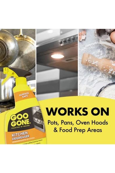 Goo Gone Mutfak Yağ Sökücü Sprey 828ML - 5