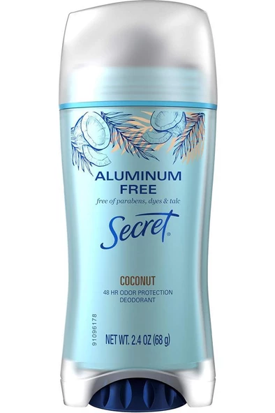 Secret Aluminum Free Coconut Koltuk Altı Deodorant Stick 68GR