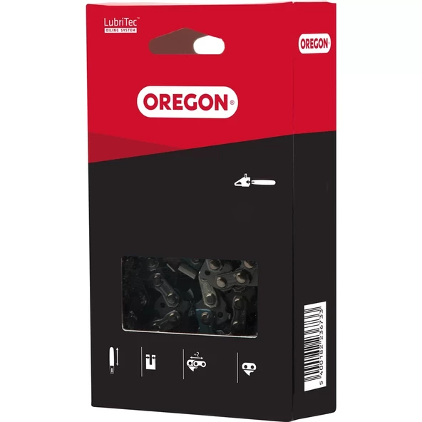 Oregon 20Lpx072e 3/25 Ayak 36 Diş Köşeli Paket Zincir