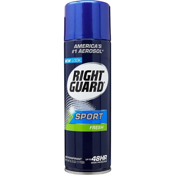 Right Guard Sport Fresh Antiperspirant Deodorant Sprey 170GR