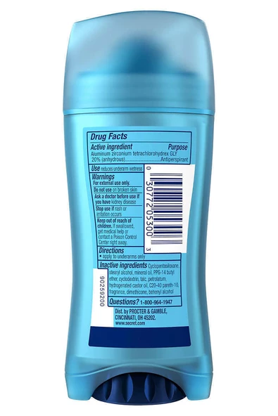 Secret Outlast Completely Clean Antiperspirant Deodorant 76GR - Resim 2