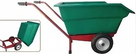 Bartech Damperli El Arabası Yem Slaj Buzağı Süt Taşıma