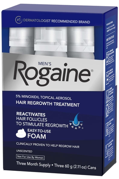 Rogaine Men 3 Aylık Köpük