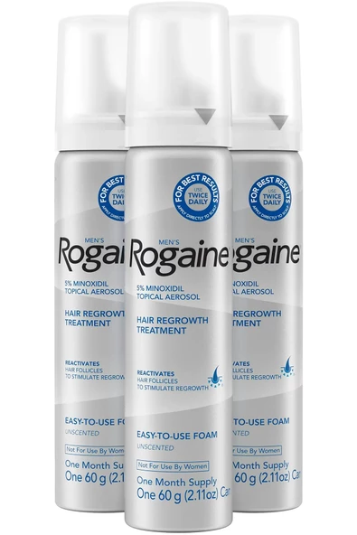 Rogaine Men 3 Aylık Köpük - 2