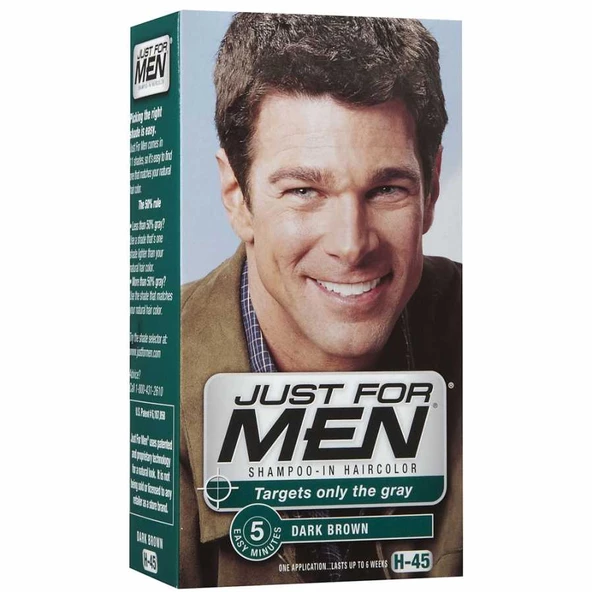 Just For Men Saç Boyası H45-Koyu Kahve