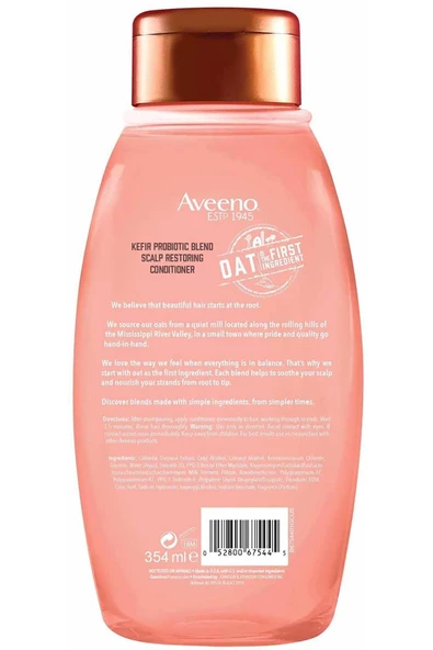 Aveeno Kefir Probiotic Blend Saç Kremi 354ML - Resim 2