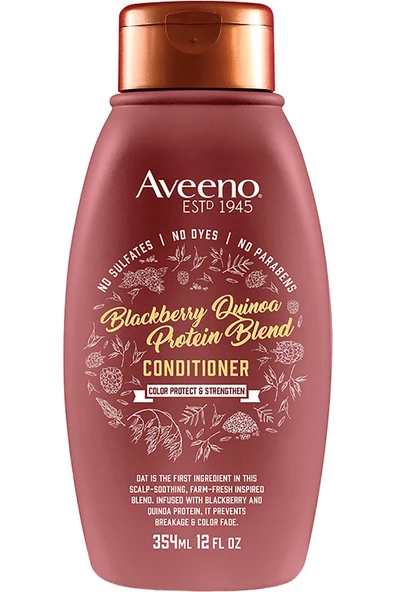 Aveeno Blackberry Quinoa Protein Blend Saç Kremi 354ML