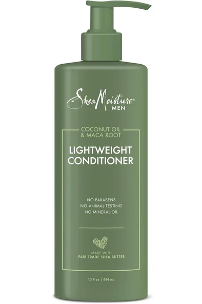 Shea Moisture Men Hindistan Cevizi Yağı ve Maca Kökü Hafif Saç Kremi 444ML